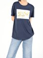 thumb-Afficher les détails de T-shirt À Manches Courtes Marine Regular Fit  Femme