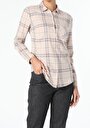 thumb-Afficher les détails de Chemise À Manches Longues Beige Regular Fit   Femme