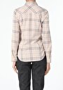 thumb-Afficher les détails de Chemise À Manches Longues Beige Regular Fit   Femme