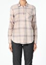 thumb-Afficher les détails de Chemise À Manches Longues Beige Regular Fit   Femme