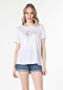 thumb-Afficher les détails de T-shirt À Manches Courtes Blanc Regular Fit  Femme
