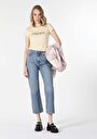 thumb-Afficher les détails de 900 Laris Pantalon Bleu Straight Leg  En  Regular Fit Femme