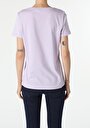 thumb-Afficher les détails de T-shirt À Manches Courtes Violet Regular Fit  Femme
