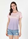 thumb-Afficher les détails de T-shirt À Manches Courtes Rose Regular Fit  Femme