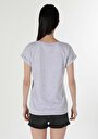 thumb-Afficher les détails de T-shirt À Manches Courtes Gris Regular Fit  Femme