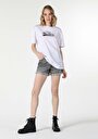 thumb-Afficher les détails de T-shirt À Manches Courtes Blanc Comfort Fit  Femme