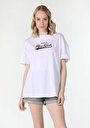 thumb-Afficher les détails de T-shirt À Manches Courtes Blanc Comfort Fit  Femme