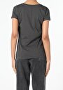 thumb-Afficher les détails de T-shirt À Manches Courtes Anthracite Regular Fit  Femme