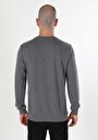 thumb-Afficher les détails de Pull-over Anthracite Regular Fit  Homme
