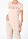 thumb-Afficher les détails de T-shirt À Manches Courtes Rose Regular Fit  Femme