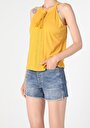 thumb-Afficher les détails de Athlète Jaune Regular Fit Femme