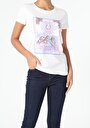 thumb-Afficher les détails de T-shirt À Manches Courtes Blanc Regular Fit  Femme