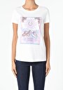 thumb-Afficher les détails de T-shirt À Manches Courtes Blanc Regular Fit  Femme
