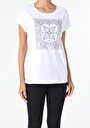 thumb-Afficher les détails de T-shirt À Manches Courtes Blanc Regular Fit  Femme