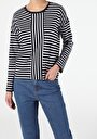 thumb-Afficher les détails de T-shirt À Manches Longues Multicolou Regular Fit  Femme
