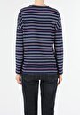 thumb-Afficher les détails de T-shirt À Manches Longues Marine Regular Fit  Femme