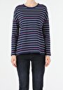 thumb-Afficher les détails de T-shirt À Manches Longues Marine Regular Fit  Femme