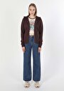 thumb-Afficher les détails de Pull-over Marron Regular Fit  Femme