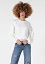thumb-Afficher les détails de Pull-over Blanc Regular Fit  Femme