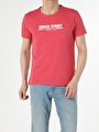 thumb-Afficher les détails de Rouge Homme T-shirt À Manches Courtes