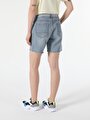 thumb-Afficher les détails de Short Denim Regular Fit Femme