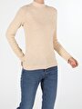 thumb-Afficher les détails de T-shirt À Manches Longues Jaune Slim Fit  Femme