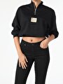 thumb-Afficher les détails de Pull-over Noir Regular Fit  Femme