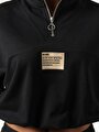 thumb-Afficher les détails de Pull-over Noir Regular Fit  Femme