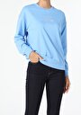 thumb-Afficher les détails de Pull-over Bleu Regular Fit  Femme