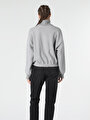 thumb-Afficher les détails de Pull-over Gris Regular Fit  Femme