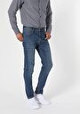 thumb-Afficher les détails de 067 Jack Pantalon Bleu Tapered Leg  En  Regular Fit Homme