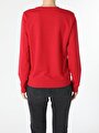 thumb-Afficher les détails de Pull-over Rouge Regular Fit  Femme