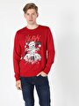 thumb-Afficher les détails de Pull-over Rouge Regular Fit  Homme