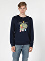 thumb-Afficher les détails de Pull-over Marine Regular Fit  Homme