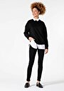 thumb-Afficher les détails de Pull-over Noir Regular Fit  Femme