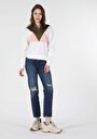 thumb-Afficher les détails de Pull-over Blanc Regular Fit  Femme