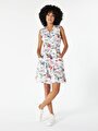 thumb-Afficher les détails de Robe Multicolou Regular Fit    Femme