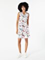thumb-Afficher les détails de Robe Multicolou Regular Fit    Femme