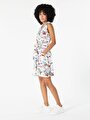 thumb-Afficher les détails de Robe Multicolou Regular Fit    Femme