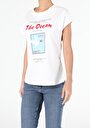 thumb-Afficher les détails de T-shirt À Manches Courtes Blanc Regular Fit  Femme