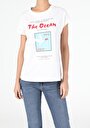 thumb-Afficher les détails de T-shirt À Manches Courtes Blanc Regular Fit  Femme