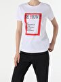 thumb-Afficher les détails de T-shirt À Manches Courtes Blanc Regular Fit  Femme