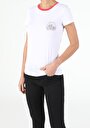 thumb-Afficher les détails de T-shirt À Manches Courtes Blanc Regular Fit  Femme