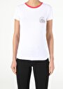 thumb-Afficher les détails de T-shirt À Manches Courtes Blanc Regular Fit  Femme