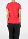 thumb-Afficher les détails de T-shirt À Manches Courtes Rouge Regular Fit  Femme
