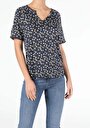 thumb-Afficher les détails de T-shirt À Manches Courtes Marine Regular Fit  Femme