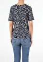 thumb-Afficher les détails de T-shirt À Manches Courtes Marine Regular Fit  Femme