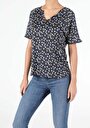 thumb-Afficher les détails de T-shirt À Manches Courtes Marine Regular Fit  Femme
