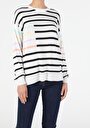 thumb-Afficher les détails de Pull Multicolou Regular Fit   Femme