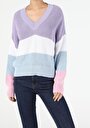 thumb-Afficher les détails de Pull Multicolou Regular Fit   Femme
